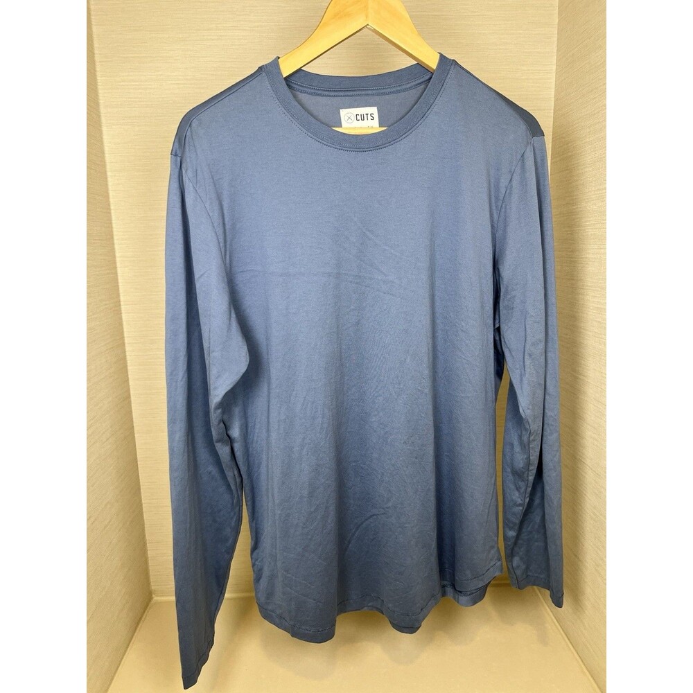 Cuts Clothing Curve-Hem PYCA Pro Long Sleeve Shirt Men’s Size L